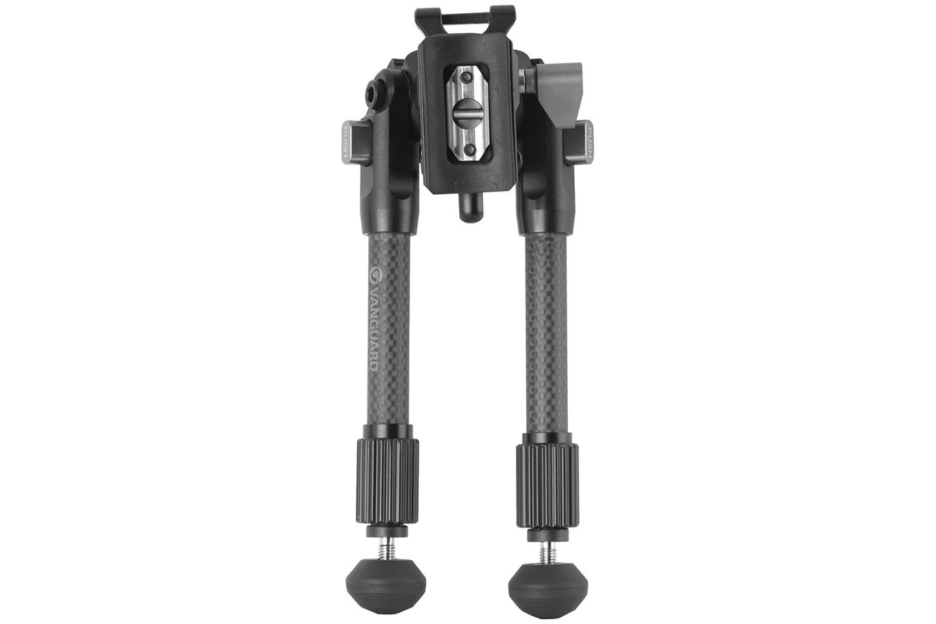 VANGUARD Equalizer 1QS Carbon Fiber Pivoting BiPod with Picatinny Rail System
